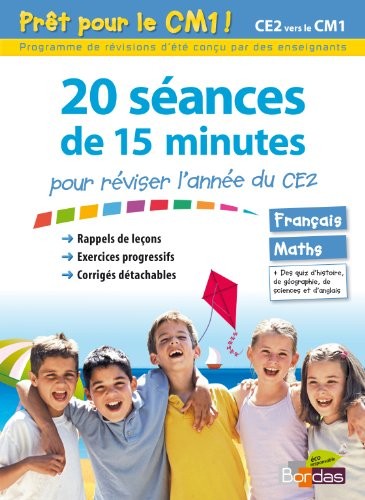 Prêt pour le CM1 ! (Cahier de vacances)