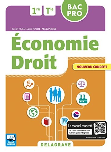 Économie Droit 1re, Tle Bac Pro (2016) - Pochette élève