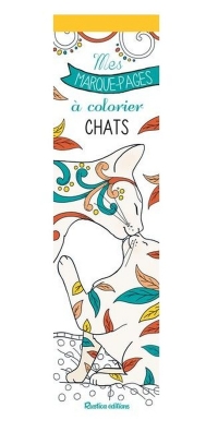 Mes marque-pages à colorier : Chats