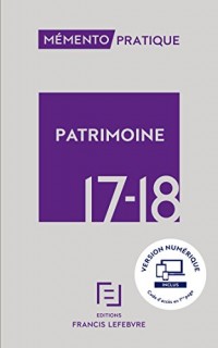 MEMENTO PATRIMOINE 2017 2018