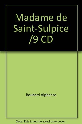 Madame de Saint-Sulpice /9 CD