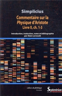 Simplicius: Commentaire sur la Physique d'Aristote Livre II, ch. 1-3