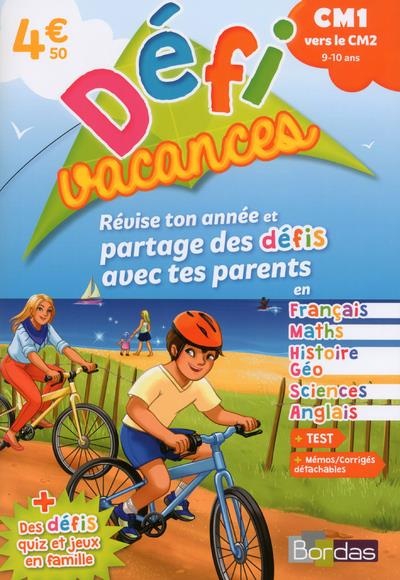 DéfiVacances CM1 vers CM2- Cahier de vacances