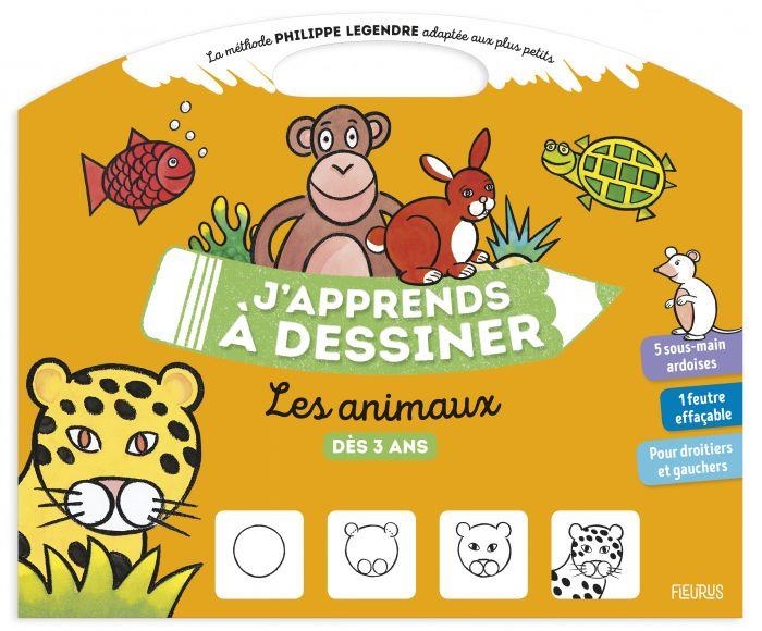 J Apprends a Dessiner les Animaux des 3 Ans (Pochette)