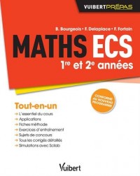 Maths ECS - 1re et 2e années - Conforme au nouveau programme