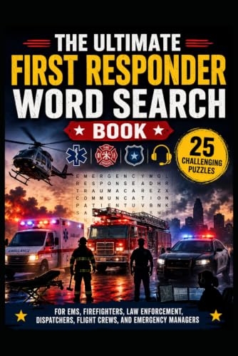 Ultimate First Responder Word Search Book
