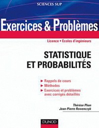 Exercices et problèmes de Statistique et probabilités - 2e éd