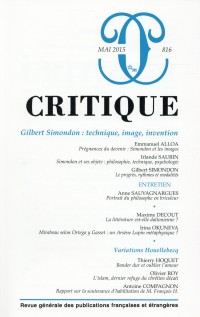 Revue critique 816