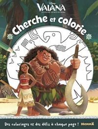 Disney Vaiana - Cherche et colorie