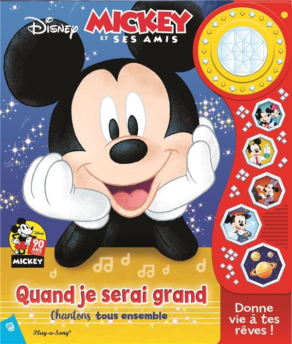 Grand album musical et lumineux Mickey