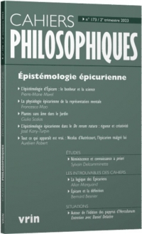 Épistémologie épicurienne