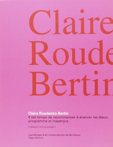 Claire Roude-Bertin [9782849750155]