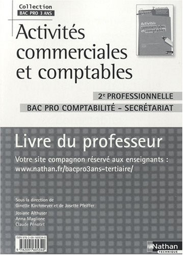 ACTIVIT COMMER/COMPTA 2E PRO P