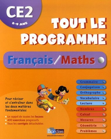 TOUT LE PROGRAMME CE2
