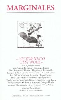 Marginales nø245 : victor hugo c nous