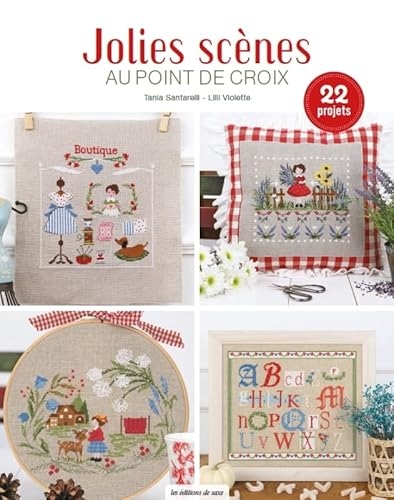 Jolies scènes au point de croix