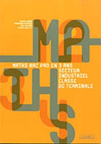 Maths Tle Bac Pro secteur industriel