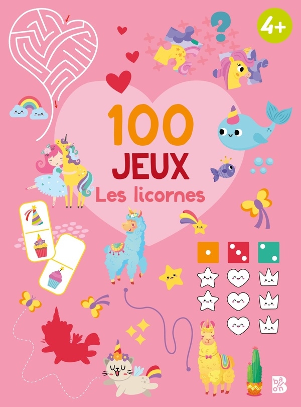 100 jeux : Les licornes
