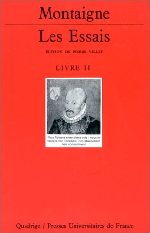 Les Essais, livre 2