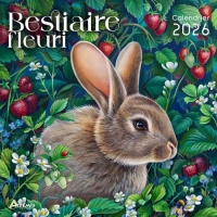 Calendrier bestiaire fleuri 2026