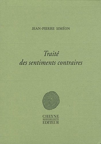 Traité des sentiments contraires