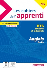 Les cahiers de l’apprenti Anglais BTS et CFA (2024) - Pochette élève