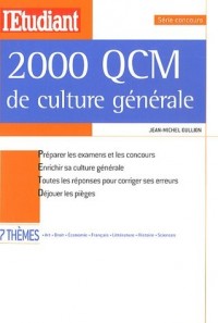 2000 QCM de culture générale