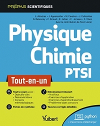 Physique-Chimie PTSI: Tout-en-un. (2019)