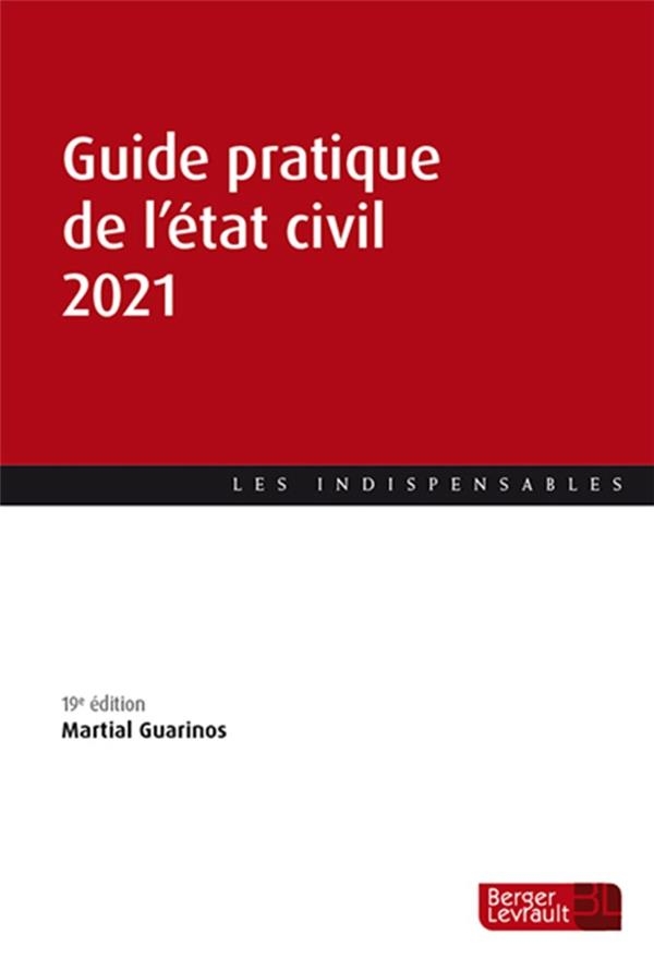 Guide Pratique de l'Etat Civil 2021
