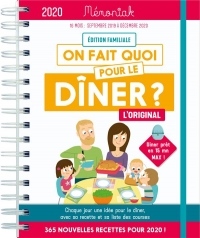 On fait quoi pour le dîner ? Mémoniak 2019-2020