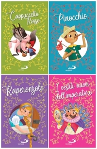 Cappuccetto Rosso-Pinocchio-Raperonzolo-I vestiti nuovi dell'imperatore. Ediz. a colori