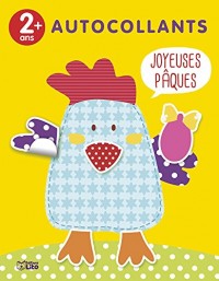 Mes tout premiers autocollants: Joyeuses Pâques - Dès 2 ans