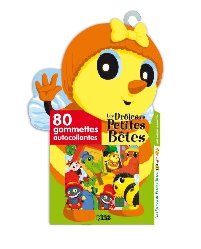 Mes amis les gommettes : Les drôles de petites bêtes - Dès 3 ans