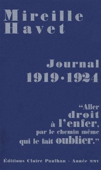 Journal 1919-1924 : 