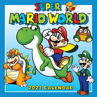 Super Mario World 2021 Calendar