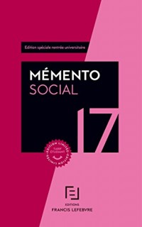 MEMENTO SOCIAL ETUDIANT 2017