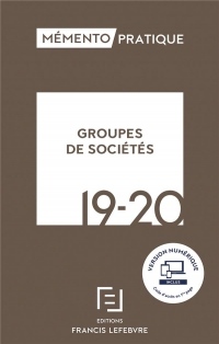 Mémento Groupes de sociétés 2019-2020