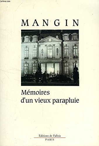 Mémoires d'un vieux parapluie
