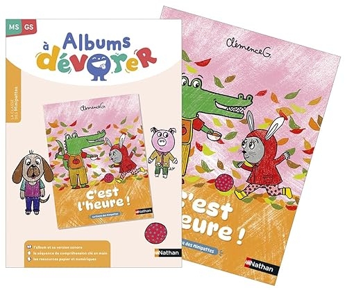 Albums à dévorer - MS GS - C'est l'heure - Album + Fichier - PCF