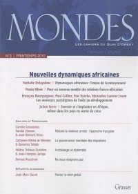 Mondes nº3 - Les cahiers du Quai d'Orsay : Nouvelles dynamiques africaines