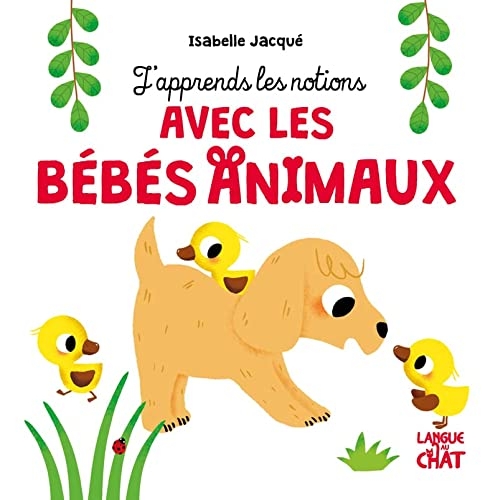 J'apprends les notions avec les bébés animaux - Tout-carton éveil, premières notions - Dès 2 ans