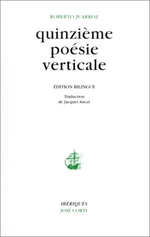 Quinzième poésie verticale : Edition bilingue (livre non massicoté)