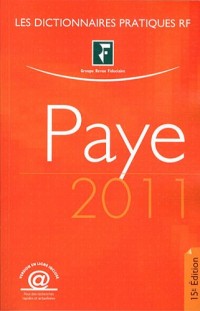 Dictionnaire Paye 2011 : Version en ligne incluse