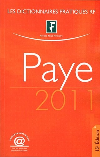 Dictionnaire Paye 2011 : Version en ligne incluse