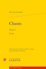 Chants: Canti (Tome I)