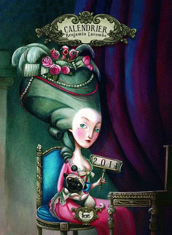 Calendrier Benjamin Lacombe