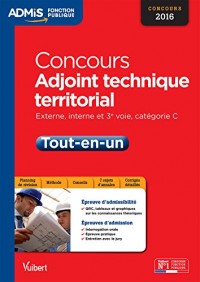 Concours Adjoint technique territorial - Catégorie C - Tout-en-un - Concours 2018