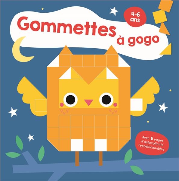 Le hibou Gommettes