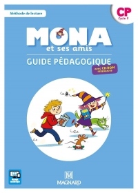 Français, Méthode de lecture CP Cycle 2 Mona et ses amis : Guide pédagogique (1Cédérom)