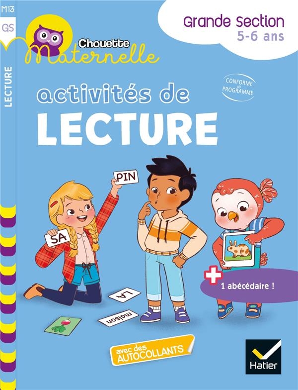 Chouette maternelle Activités de lecture Grande Section